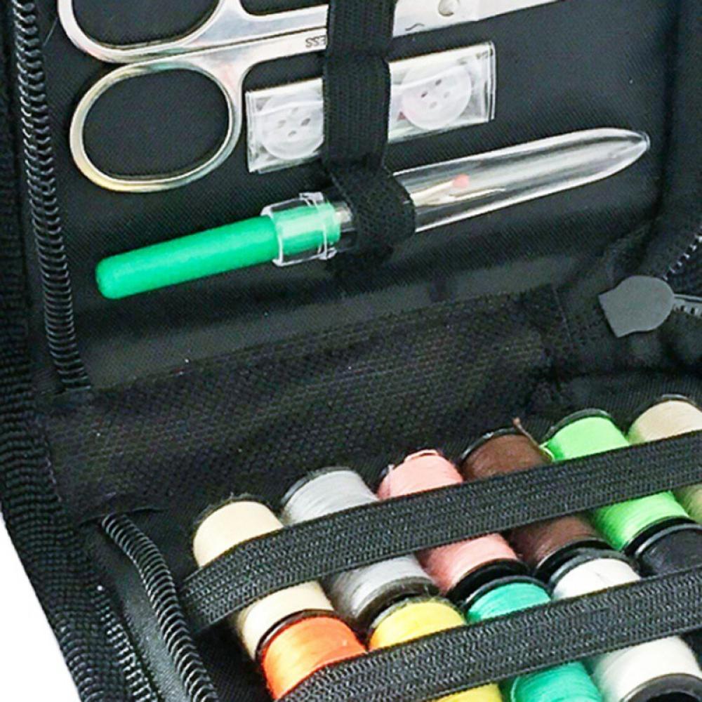 MOOSUP Simple And Practical Home Travel Sewing Kit, for Adults & Kids,  Beginner Friendly Multi functional Set, 45-Piece, for Emergency Repairs 